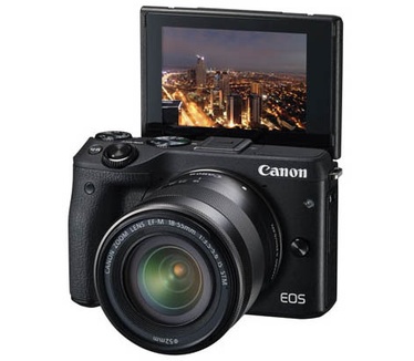 Canon EOS M3 Zwart Zwart