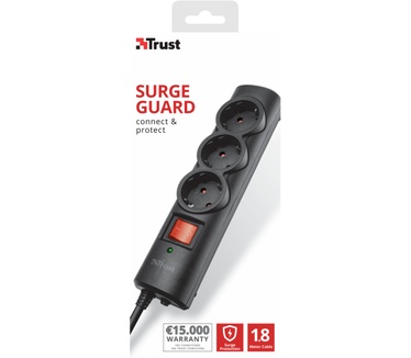 Trust Surge Protector 3 ports