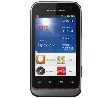 Motorola Defy Mini XT320 Oranje, Zwart