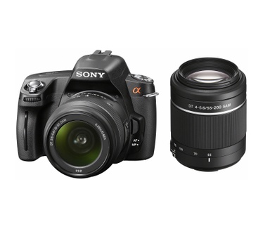 Sony Alpha DSLR-A290Y + DT 18-55mm SAM + 55-200mm SAM