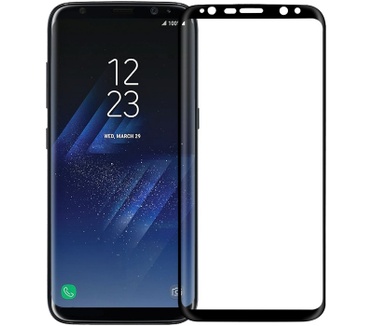 Nillkin Full Face Tempered Glass 3D CP+MAX voor Samsung Galaxy S8 - Zwart