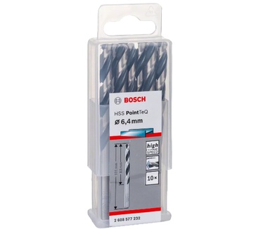 Bosch HSS Spiraalboor PointTeQ