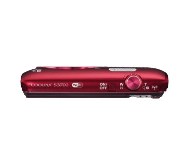 Nikon Coolpix S3700 Rood