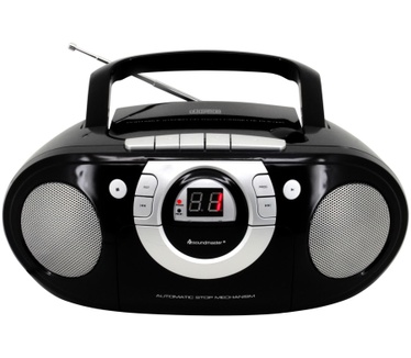 Soundmaster SCD5100SW CD-Boombox met FM radio en cassettespeler