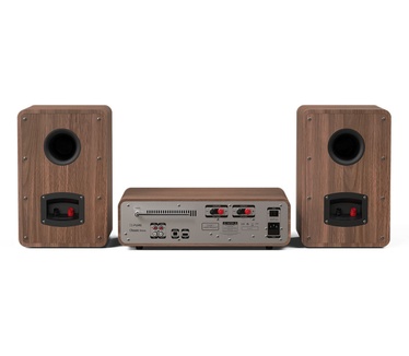 Pure Micro HiFi Classic Stereo Wit, Walnoot