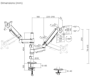 Gembird MA-DA2P-02