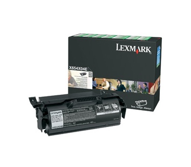 Lexmark X654, X656, X658 36K retourpr. etiketten-printcartr.