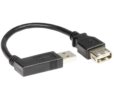 Alcasa USB A/USB A, 0.15 m