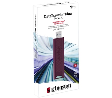 Kingston DataTraveler Max (USB type-A) 1TB Rood