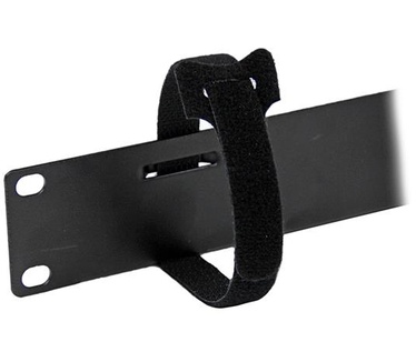 Startech.com 1U kabelpaneel met klittenbanden voor horizontale servers kabelorganisator met 4 klittenbanden