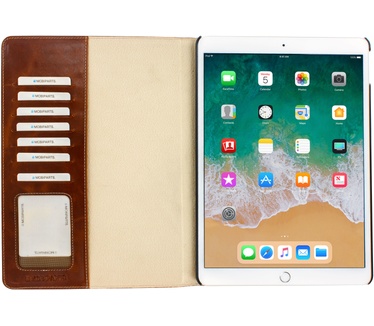 Mobiparts Excellent Tablet Case Apple iPad Air (2019), iPad Pro 10.5 inch (2017) Oaked Cognac