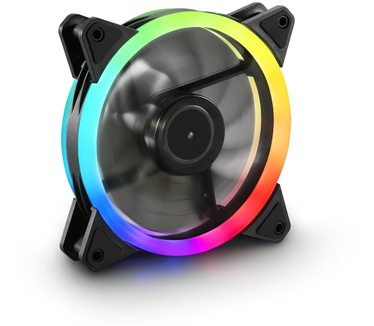 Sharkoon Shark Blades PWM RGB Fan, 120mm