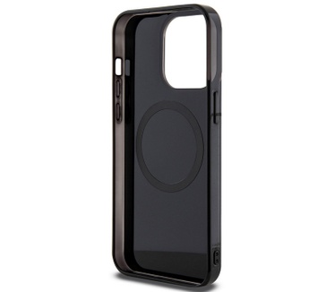 Mercedes-Benz Crossed Lines Back Case - iPhone 15 Pro Max - Zwart Zwart