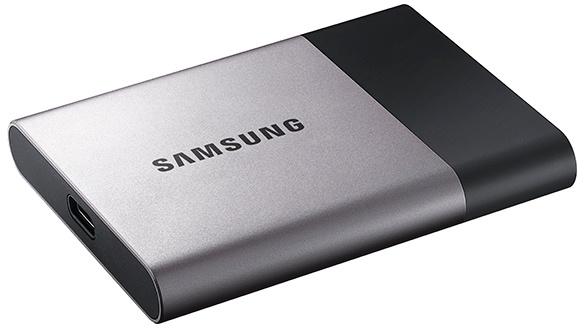 Samsung Portable SSD T3 250GB Zilver