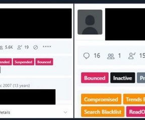 Controle-paneel van Twitter - Afbeeldinginen via Motherboard