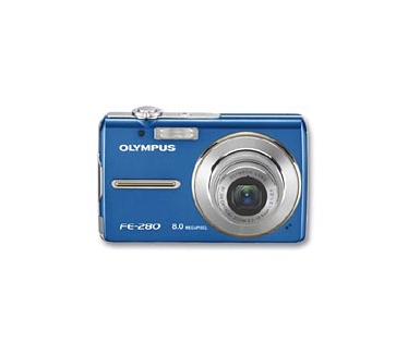 Olympus FE-280 Blauw
