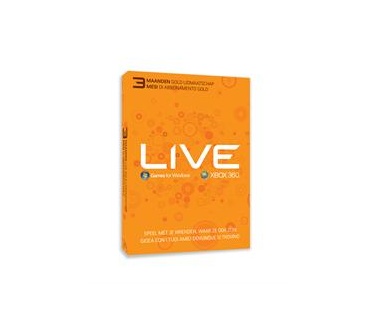 Microsoft Xbox 360 Live Gold Abonnement - 3 Maanden, Xbox 360