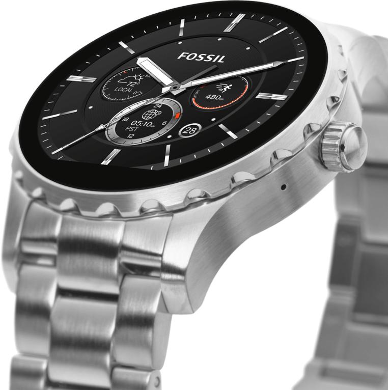 Fossil Q Marshal Zilver (Zilver) - Kenmerken - Tweakers