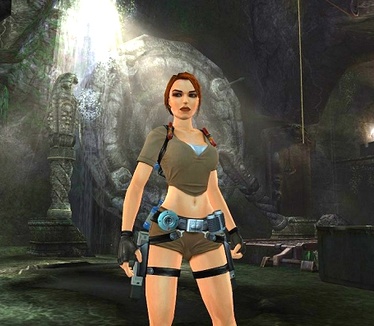 Lara Croft in Tomb Raider: Legend