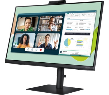 Samsung LS24A406VEUXEN Zwart