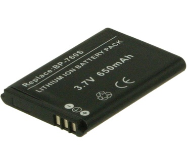 2-Power Digital Camera Battery 3.7v 600mAh