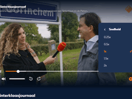 NPO Start, snelheid in player, november 2023