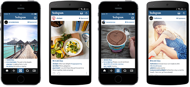 Advertenties Instagram