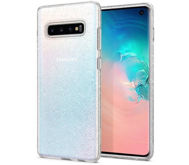 Spigen Liquid Crystal Glitter (Galaxy S10) Transparant