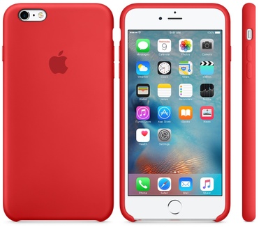 Apple iPhone 6s Plus Siliconenhoesje (PRODUCT)RED