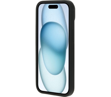 Mobiparts Silicone Cover Apple iPhone 15 Black (Magsafe Compatible)