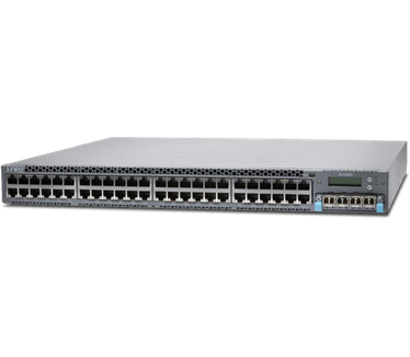 Juniper EX4300-48T 48 port 1000BASE-T + 4 port QSFP 40GbE + 350Watt AC PS