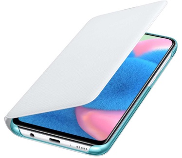 Samsung Galaxy A30s Wallet Cover  Wit