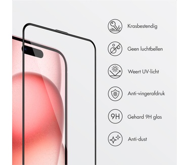 Accezz glas screenprotector met anti-dust applicator