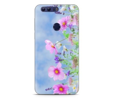 Just in Case Honor 8 Hoesje roze bloemen