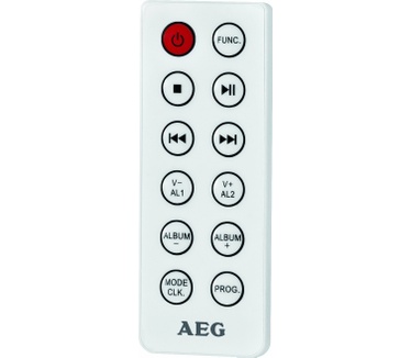 AEG MC 4461 BT Wit