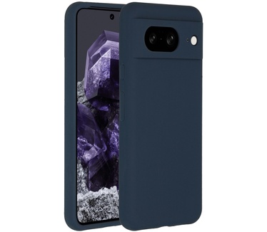 Accezz Liquid Silicone Backcover Google Pixel 8 - Donkerblauw