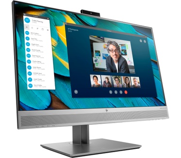 HP EliteDisplay E243m (1FH48AT) Zilver, Zwart