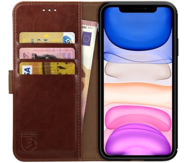 Rosso Element Apple iPhone 11 Hoesje Book Cover  Bruin