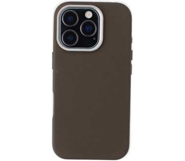 Accezz Mesh Backcover met MagSafe voor de Apple iPhone 16 Pro - Bruin