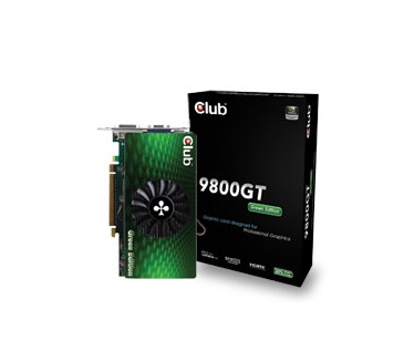 Club3D 9800GT Green Edition