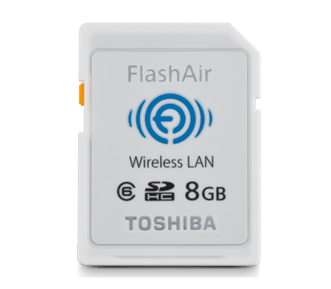 Toshiba Toshiba Toshiba Wireless SDHC        8GB Flash Air (50500)