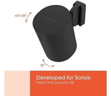 Vogel's SWM 4021 Sonos speaker muurbeugel voor Era 100 (zwart)