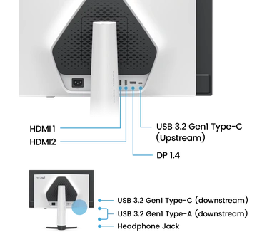 BenQ Mobiuz EX271QZ Zwart