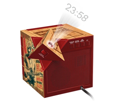 Bigben Interactive Wekkerradio met tijdprojectie Rock