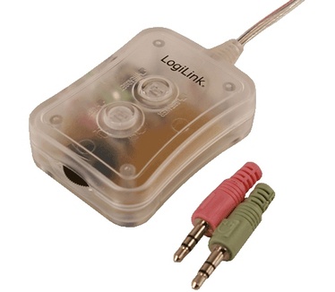 LogiLink Audio Switch 2-Port Desktop Mini