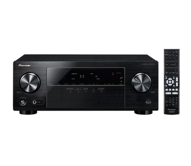 Pioneer Pioneer VSX-323-K 5.1 AV-Receiver (4K Ultra HD Pass-Through, 3D, ARC, Front-USB, Dolby TrueHD, ECO Mode) schwarz