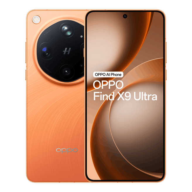 OPPO Find X9 Ultra in Canyon Orange