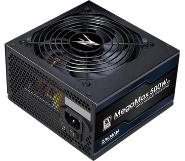 Zalman ZM500-TXII V2 MegaMax, 80PLUS 230V EU STANDARD Certified high efficiency / PCI-E Connectors support up to dual CrossFire & SLI / Compliance with Intel ATX12V Ver2.31 standards. / Interleaved Active PFC circuit