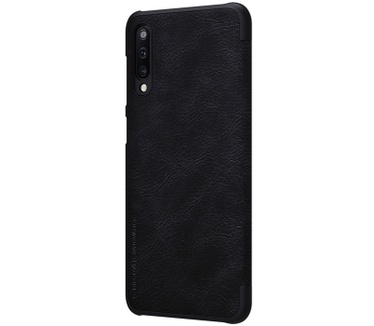 Nillkin Qin PU Leather Book Case - Samsung Galaxy A50 - Zwart  Zwart