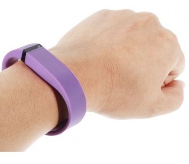 qMust Vervangende Armband voor Fitbit Flex - Purple